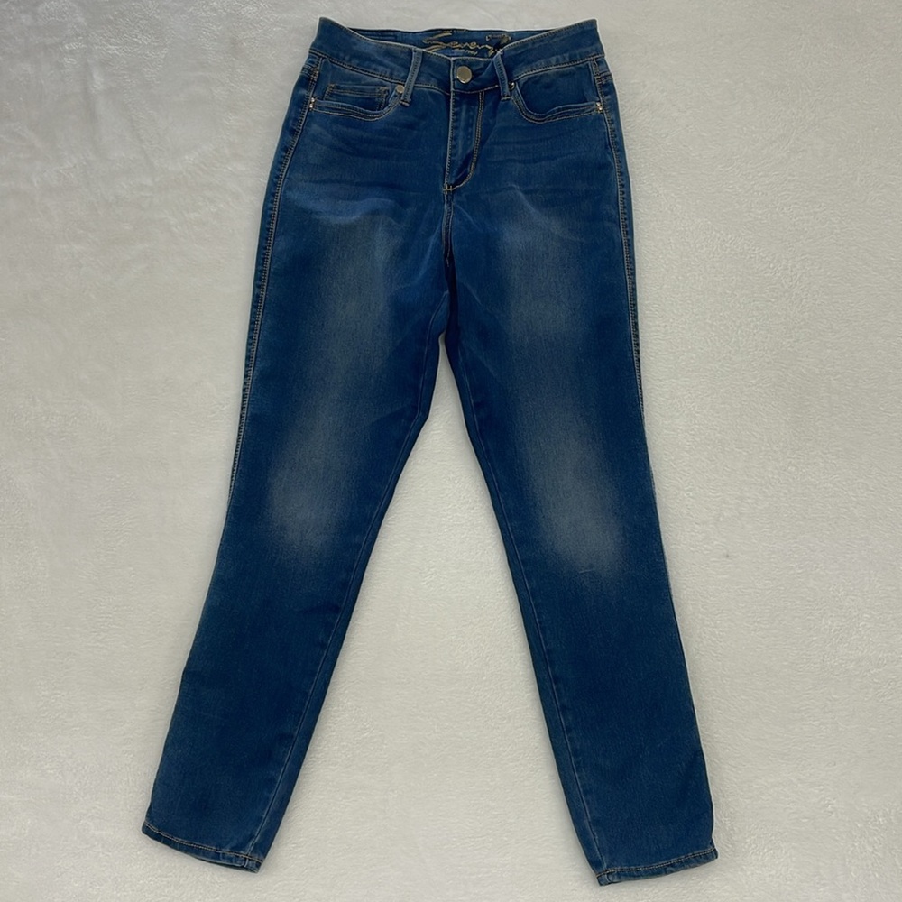 Seven7 High Rise Skinny Jeans Sz 6